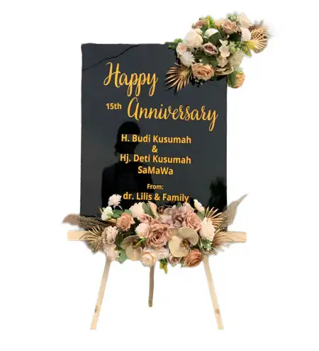 Papan Bunga Akrilik Labuhan Ratu Ii
